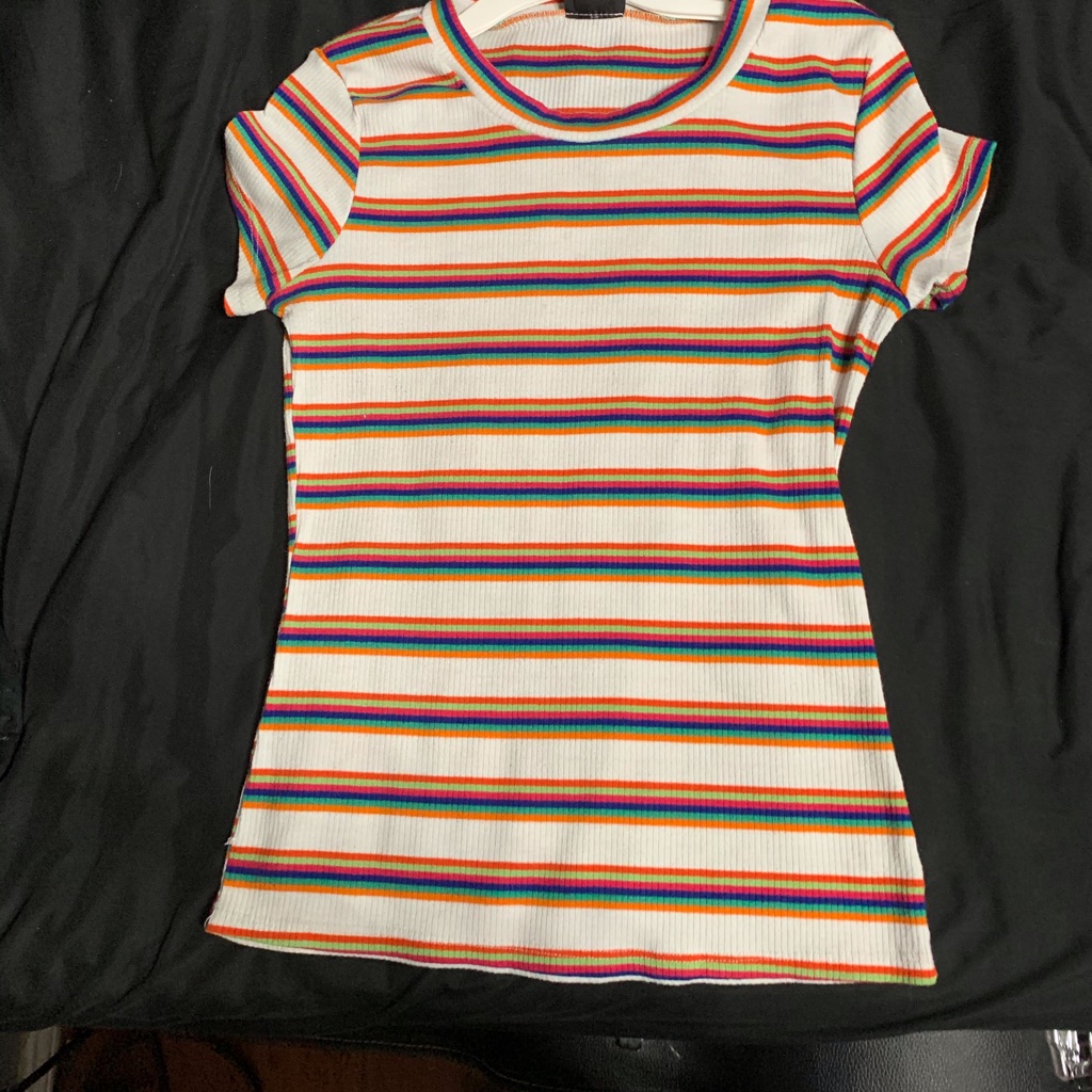 Ribbed Fitted Top